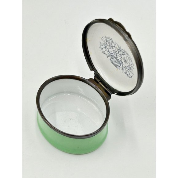 Made in England Crummles & Co Trinket Box Floral Let This Convey My Love To You - Picture 11 of 11